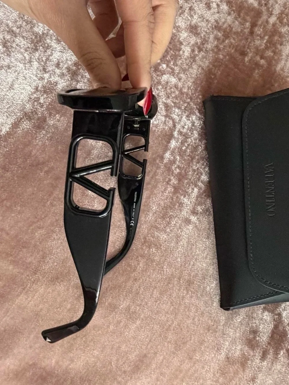 Valentino black sunglasses
